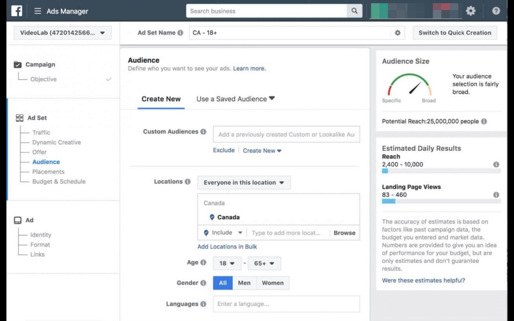 Test your AI product with ad campaigns on Facebook, Linkedin or Google