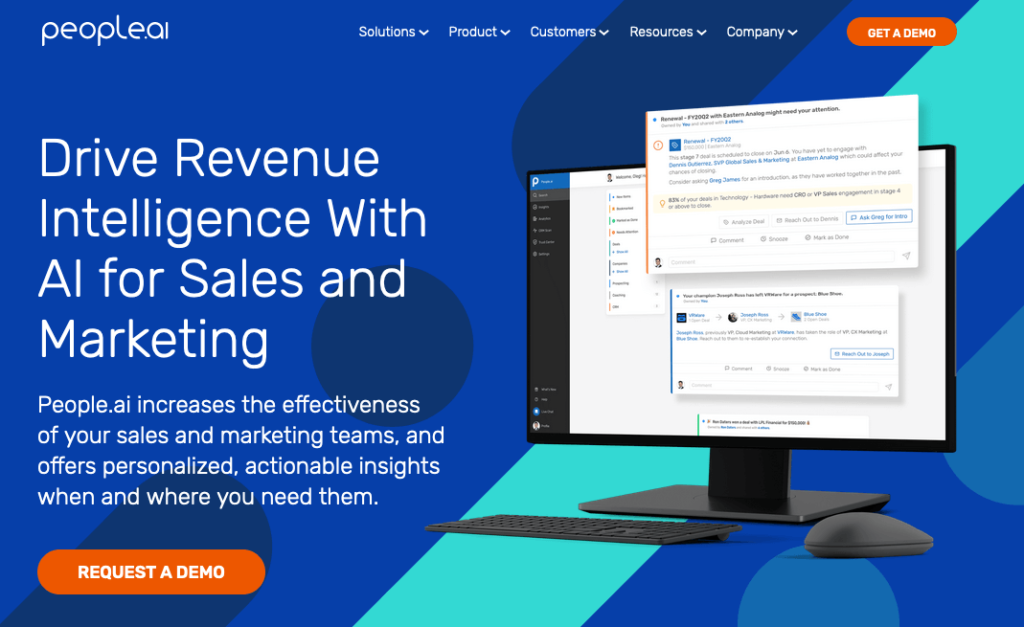 people.ai – AI-driven revenue intelligence for sales and marketing teams
