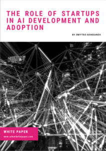 White paper: the role of startups in AI development and adoption